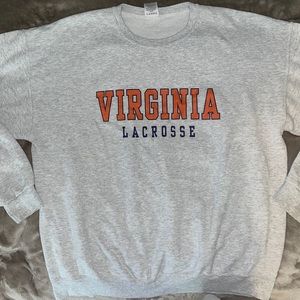 Virginia Lacrosse sweatshirt size XL. Very comfy.